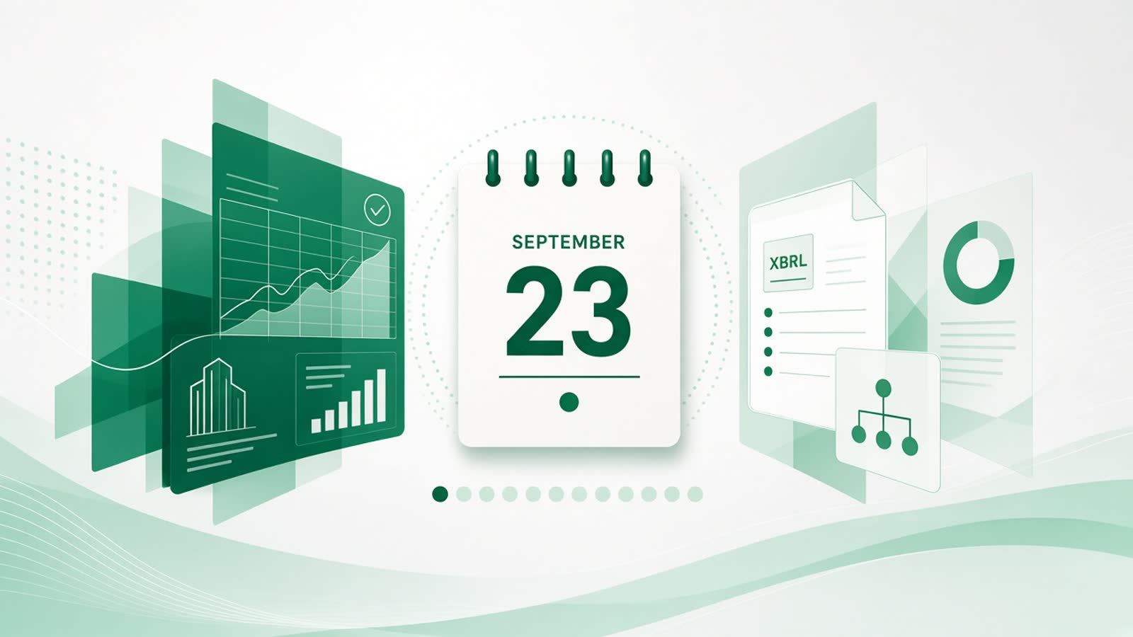 Cover illustration for "Fifteen Days to 23 September: Ireland CT1 for December Year-Ends" — Tax article on FinnAccountings
