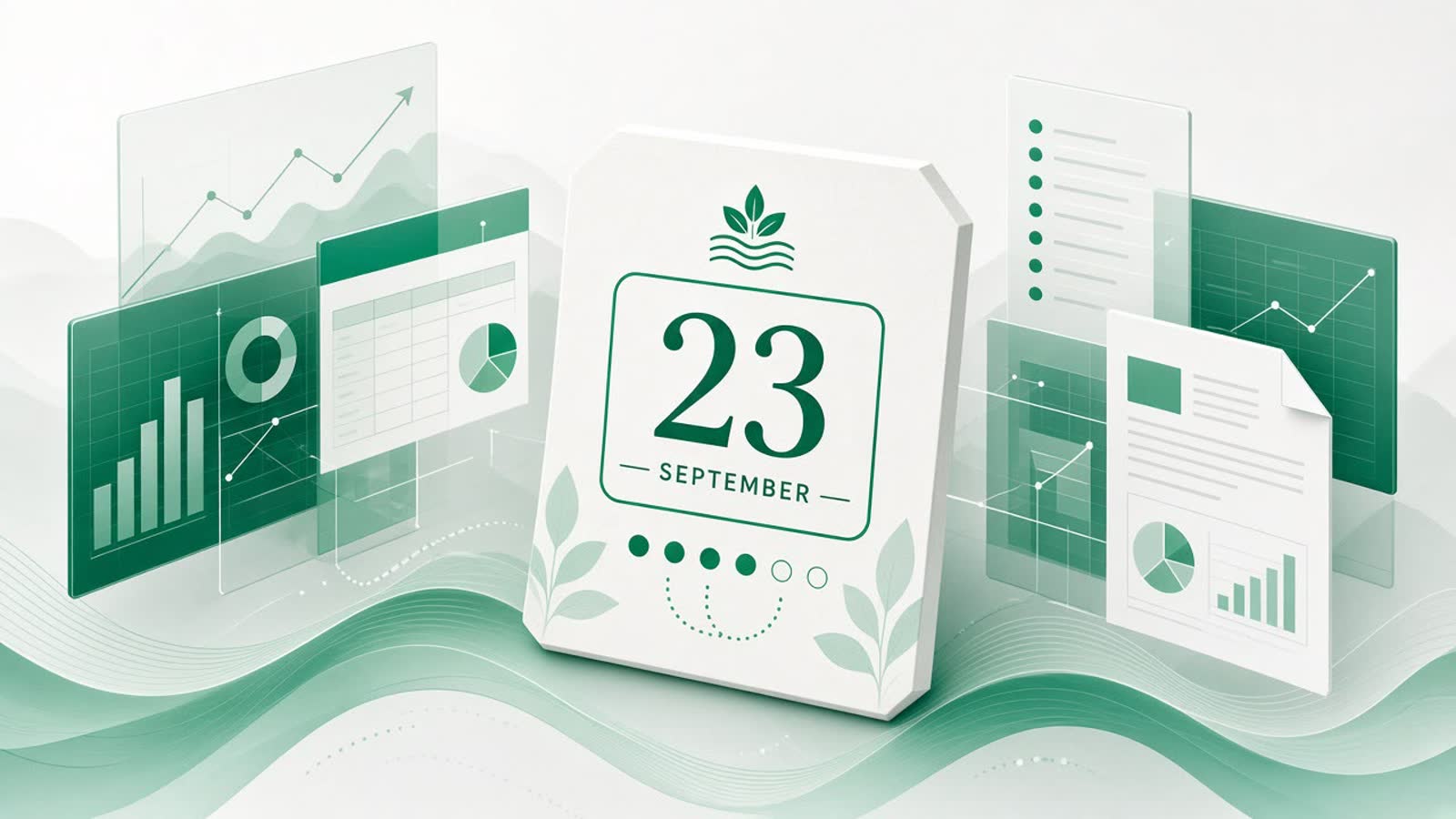 Cover illustration for "Sixteen Days to 23 September: Ireland CT1 for December Year-Ends" — Tax article on FinnAccountings
