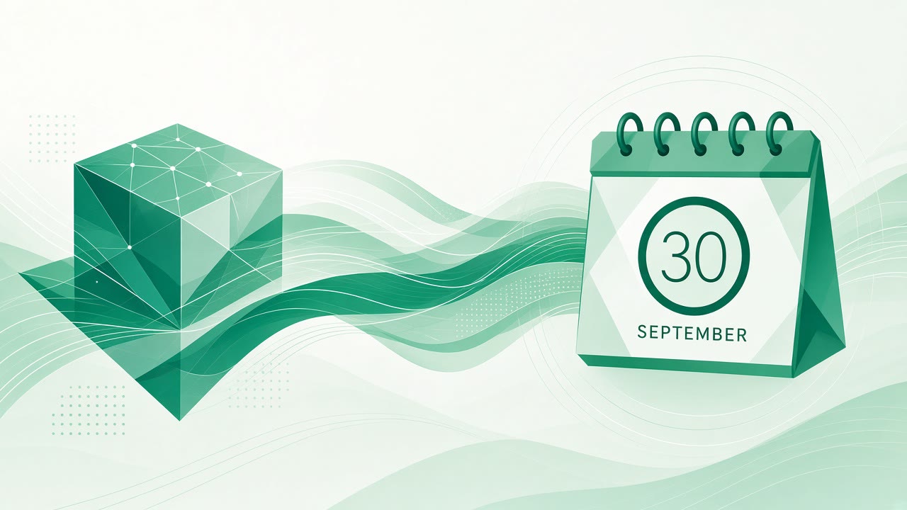 Cover illustration for "Twenty-Six Days to 30 September: Ireland August VAT IOSS" — VAT article on FinnAccountings