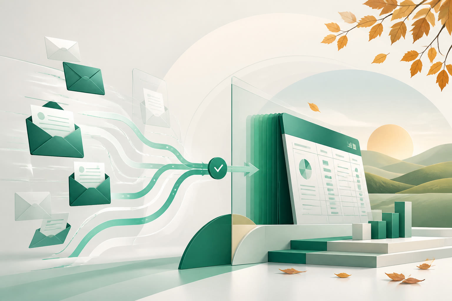 Cover illustration for "HMRC Will Sign Up MTD Customers from September 2026 — Act Before the Letter" — Tax article on FinnAccountings