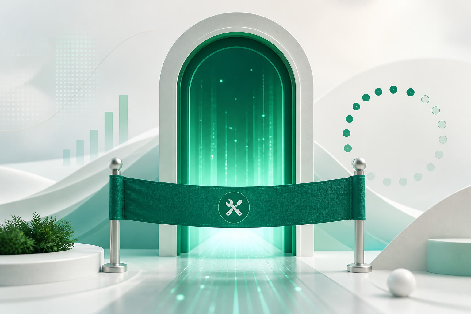 Cover illustration for "Eighteen Days to MTD Sign-Up Outage: Register Before 11 September" — Compliance article on FinnAccountings