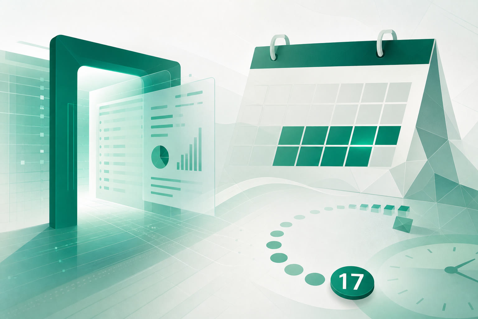 Cover illustration for "Seventeen Days to MTD Sign-Up Outage: Register Before 11 September" — Compliance article on FinnAccountings