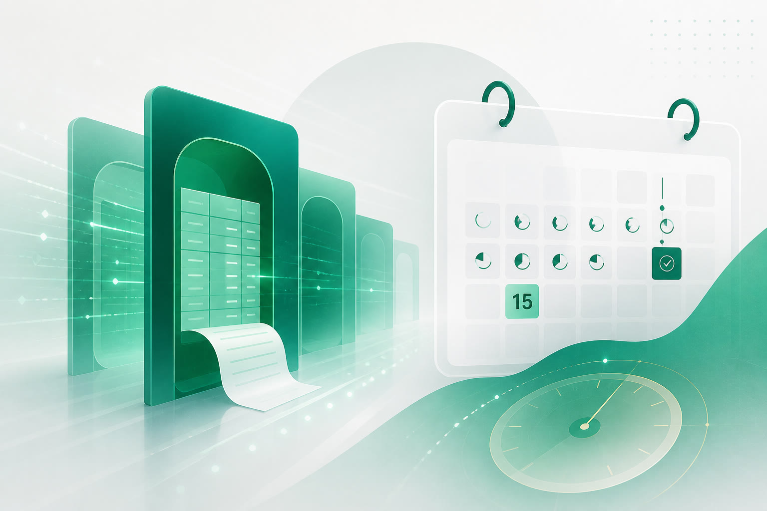 Cover illustration for "Twelve Days to MTD Sign-Up Outage: Register Before 11 September" — Compliance article on FinnAccountings
