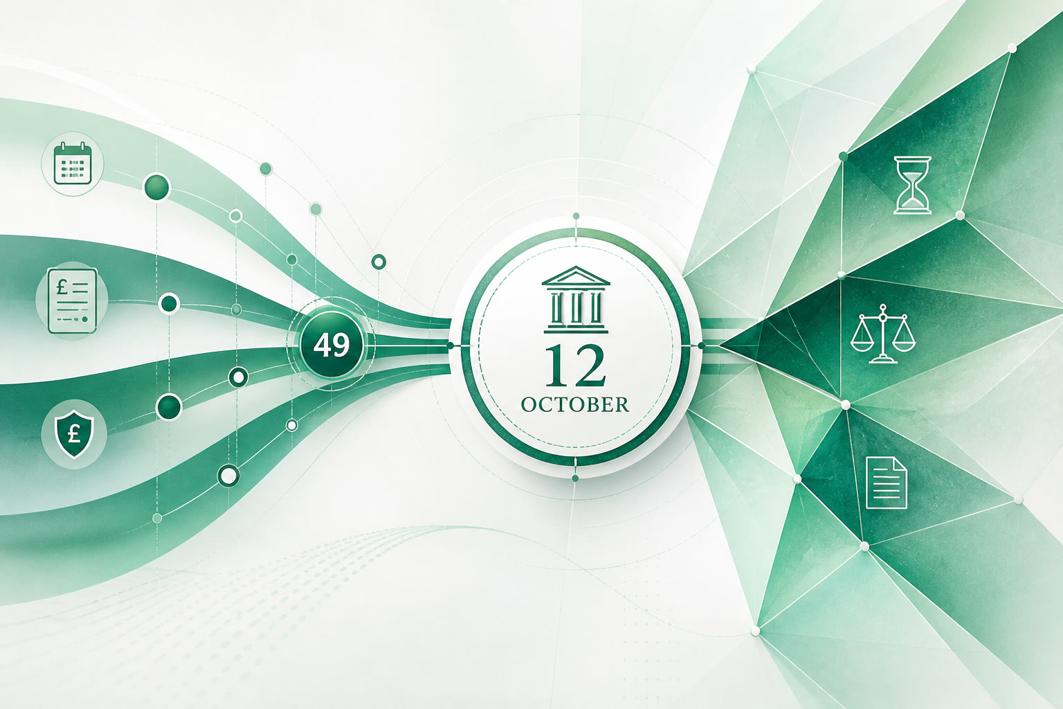 Cover illustration for "HMRC NICs Recovery Consultation: Forty-Nine Days Left to 12 October 2026" — Payroll article on FinnAccountings