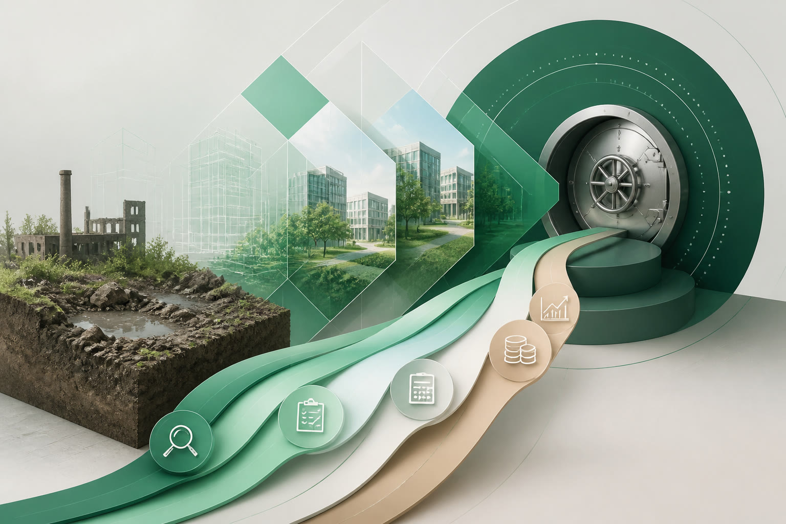 Cover illustration for "Thirty-One Days to 21 September: Predevelopment Costs and Land Remediation Relief" — Compliance article on FinnAccountings
