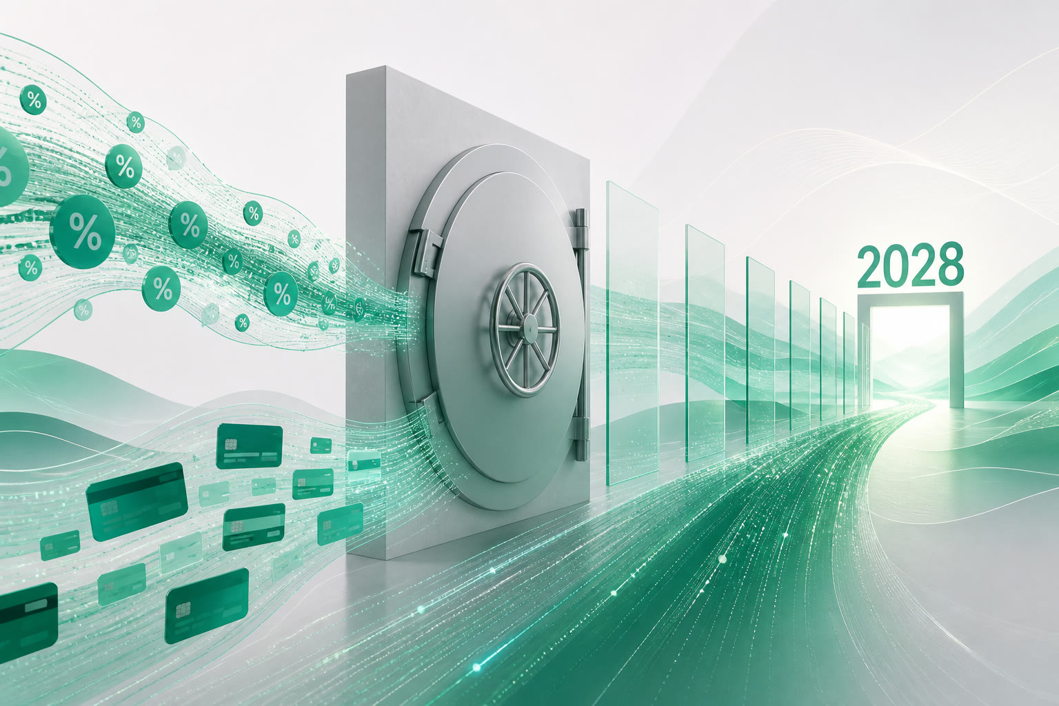 Cover illustration for "After Tonight’s Close: Third-Party Data Prep Toward April 2028" — Compliance article on FinnAccountings